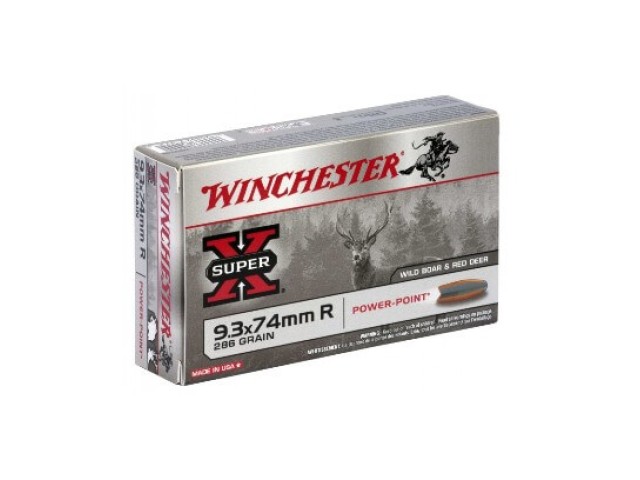 Winchester 9,3x74R Power Point 286Grs Winchester 9,3x74R Power Point 286Grs
