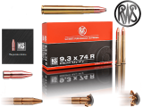 RWS 9,3x74R KS 247Grs