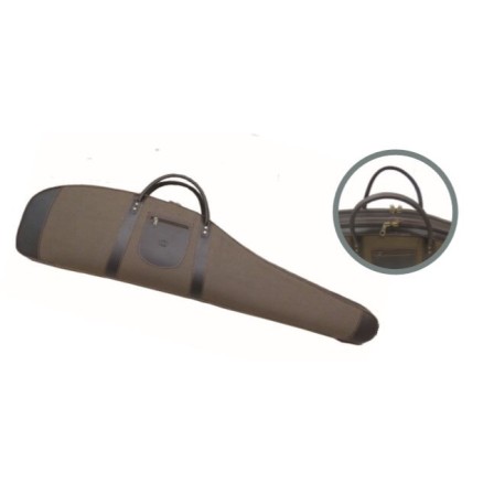 Bolsa Carabina Dupla 120 c/Oculo Lona/Pele Espuma BigShot