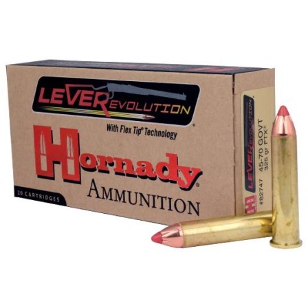 HORNADY 45-70 GOVT 325Grs FTX LVR