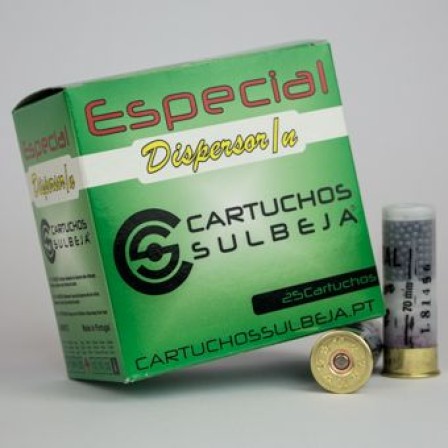 Cart. Sulbeja Cal.12 Especial Dispersor RN 32Gr. Ch.10 Cx.25