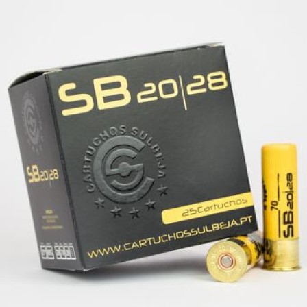 Cart. Sulbeja Cal.20 SB20 28Gr. Ch.8 Cx.25