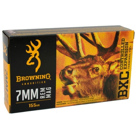Browning 7mm Rem BXC 155Grs 