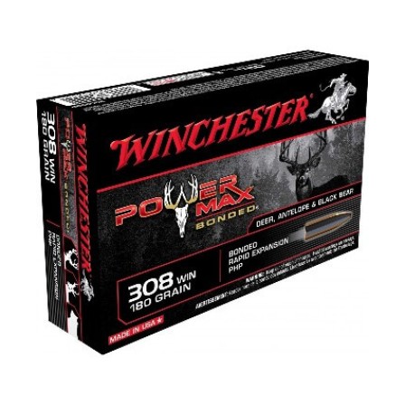 Winchester 308 Power Max 180Grs CX3086BP Winchester 308 Power Max 180Grs CX3086BP