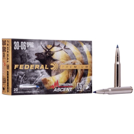 FEDERAL Premium 30-06 Terminal Ascent 175Grs