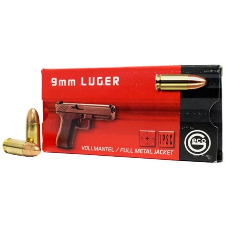 GECO 9mm Luger FMJ 124Grs (Cx.50)