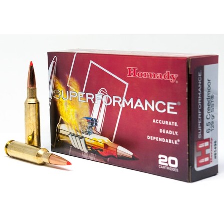 HORNADY 6,5 Creedmoor 129Grs SST