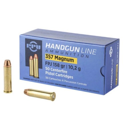 PPU 357 Mag 158Grs FPJ (Cx.50)