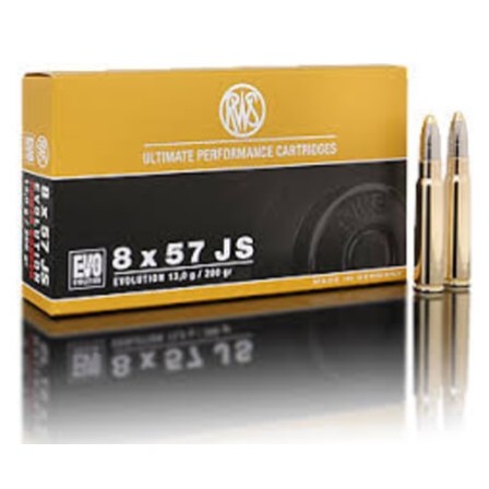 RWS 8x57 JS Evo 200Grs