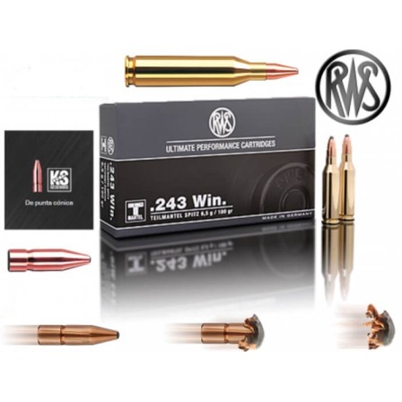 RWS 243 Win KS 96Grs