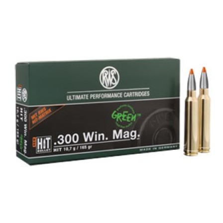 RWS 300 Win HIT 165Grs