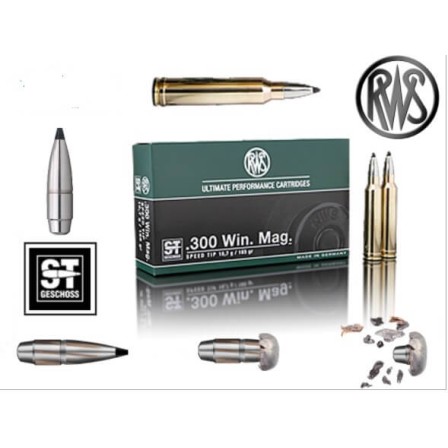RWS 300 Win Mag Speed Tip 165Grs