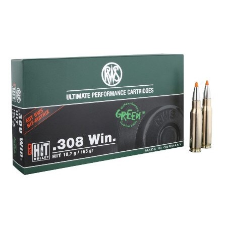 RWS 308 Win HIT 165Grs