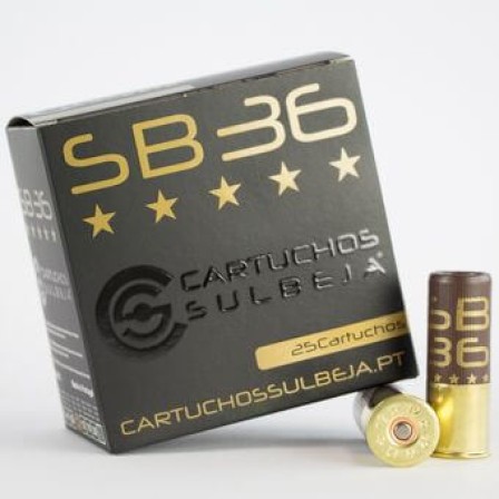 Cart. Sulbeja Cal.12 SB36 36Gr. Ch.4 Cx.25