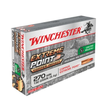 Winchester 270 130Grs Extreme Point Copper Impact