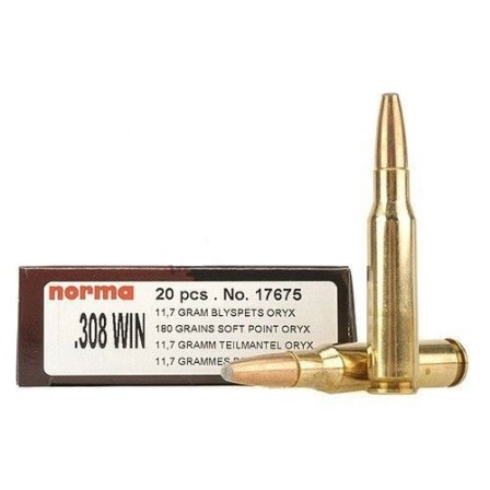 NORMA .308 Win SPB New Oryx 180Grs 