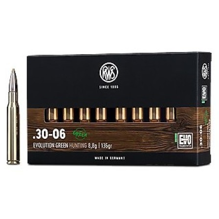 RWS 30-06 Evo Green 136Grs