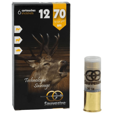 Cart. Bala Sauvestre 12/70 Cx.6