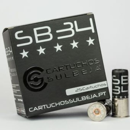 Cart. Sulbeja Cal.12 SB34 34Gr. Ch.10 Cx.25
