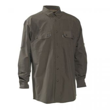 Camisa Deerhunter Evan Bamboo 8825 T353 Verde Aventura