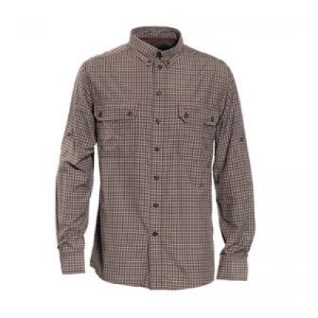 Camisa Deerhunter Tucker Bamboo 8826 T399 Xadrez Verde
